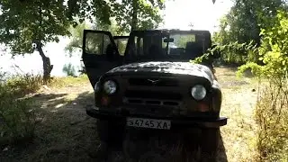ОТ ПЕРВОГО ЛИЦА ЗА УАЗ 469 / РЫБАЛКА НА КАРАСЯ / ТАД 17 В КОРОБКУ И РАЗДАТКУ/ НОВОЕ СЦЕПЛЕНИЕ