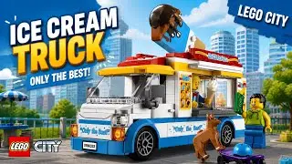 LEGO Ice Cream Truck | LEGO City | Vehicle Build