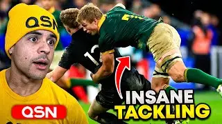 American Reacts to Pieter Steph Du Toit!