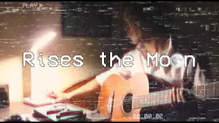 rises the moon but it's retro