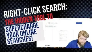 Right-Click Search: The Hidden Tool to Supercharge Your Online Searches!