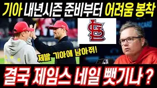 기아 제임스 네일 결국 메이저리그로 복귀하나? 내년시즌이 걱정되는 이범호감독 #프로야구 #야구 #KBO #메이저리그 #제임스네일 #이범호 #심재학 #카디널스 #MLB