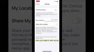 How to see who you’re sharing location with 🕵️‍♂️#iphonehacks #iphonetricks #iphonetips #shorts
