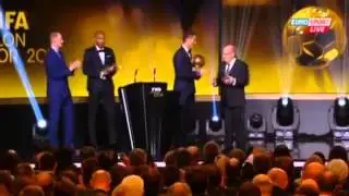 Cristiano Ronaldo Balón de Oro 2014 - Ballon d'Or 2014
