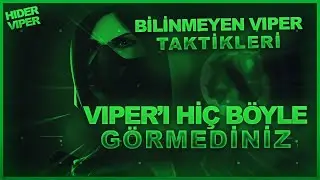 HiderViper'dan Bilinmeyen Viper Taktikleri- Plat oldum hedef Radiant - Valorant