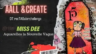 Aquarelle fluo la Nouvelle Vague
