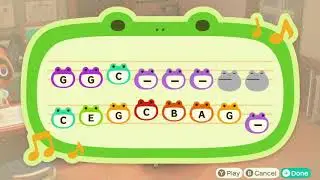 Animal Crossing New Horizons Kirby Green Greens Town Tune