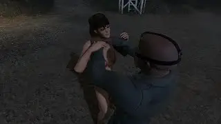 Friday the 13th The Game - Jason choking counselors