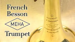 French Besson Meha Trumpet from 1940's