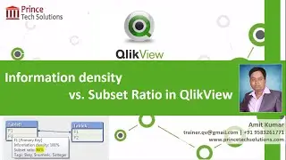 QlikView Tutorial | Information density vs. Subset Ratio in QlikView