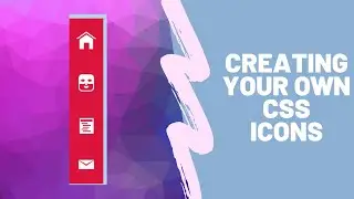 Design Your Own CSS Icons And 3D Rotating Navigation Bar
