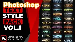 How to add and use Style Texture in adobe Photoshop 1 Click