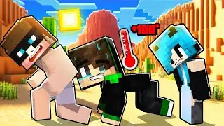 AİLECEK ÇÖLDE MAHSUR KALDIK - Minecraft