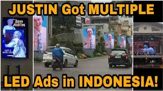 BREAKING: JUSTIN Got MULTIPLE LED ADS in INDONESIA! | Esbi Updates