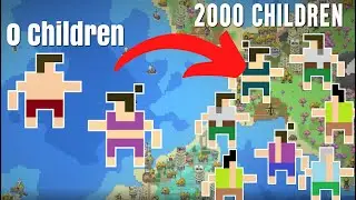 I Followed Two Rival Families For 500 Years! - WorldBox