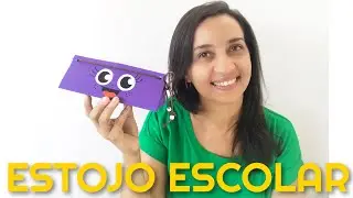 ESTOJO ESCOLAR FEITO COM PAPEL