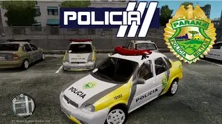 GTA IV - PMPR : Corsa Classic em patrulhamento
