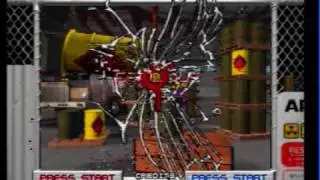 Sega Saturn A - Z - Area 51 (Gameplay)