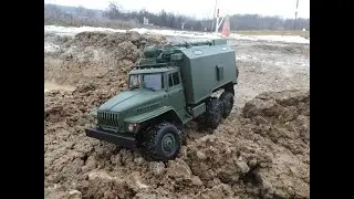 WPL B36 Off- Road in the Rain