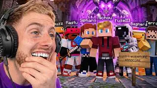 I BROUGHT 25 STREAMERS TOGETHER FOR A HARDCORE MINECRAFT ADVENTURE! (Lost RP #1)