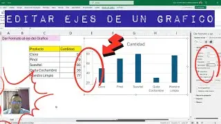 🖌️Como EDITAR EL EJE de un GRÁFICO 📊 en Excel