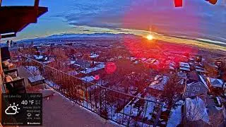 Sunset February 21st timelapse