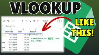 How to use Vlookup Function in Google Sheets