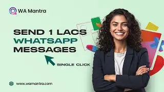 Send 1 lacs WhatsApp Message in a single click | WhatsApp Virtual Panel | WhatsApp Bulk Sender