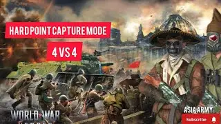 World War Heroes After Update! Point Capture Mode😳 ! 4 vs 4 [ Asia vs Sam] ...