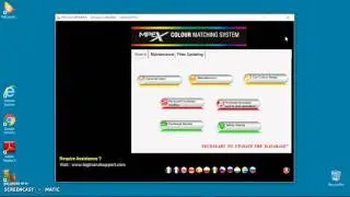 MPEX Colour Finder Software searching for the colour code