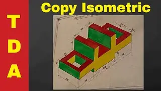 How to draw a copy isometric?