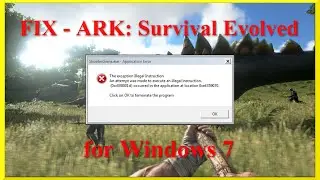 Fix for Illegal Instruction Error | ARK Error Fix | ShooterGame.exe