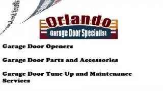 Garage Door Service in  Eustis, FL