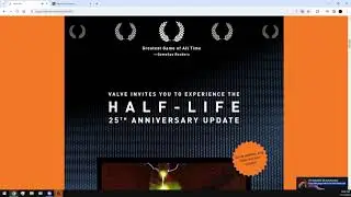 Half-Life 25th anniversary Easter egg