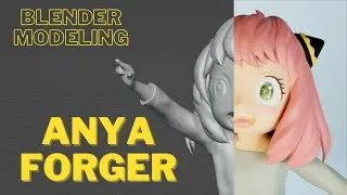 [Anime Character Modeling] Anya from SPYxFAMILY