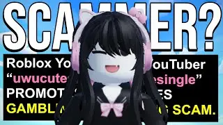 Roblox YouTuber Promotes Gambling Site.. (uwucutesingle)