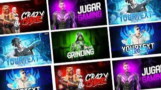 05 Best Gaming Thumbnails Pack | BGMI&PUBG | Which is Completly FREE For YOU!