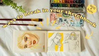 🌻 Starting a New Sketchbook 🌻 | Some Ideas and Inspo !