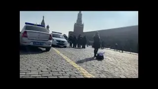 Красная площадь одиночный пикет, Red square a single picket detained a disabled person