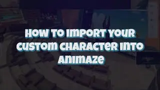 How to upload your VRM model into Animaze
