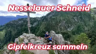 Nesselauer Schneid - Gipfelkreuzsammeln hoch über Ruhpolding