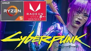 Cyberpunk 2077 1.62 | Potato Mod | Ryzen 5 3500U | VEGA 8 | 12GB RAM | 35W TDP [Lenovo Ideapad S145]