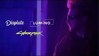 Displate Lumino x Cyberpunk 2077 | Seduced by Night City