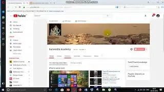 How to create playlist in youtube channel