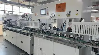 Automatically machines of power cords production lines crimping injection
