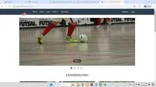 🔴 UPDATE Sistem Informasi Booking Lapangan Futsal Hapus reCAPTCHA di Form Login