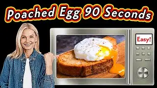 Microwave Poached Egg: 90 Seconds