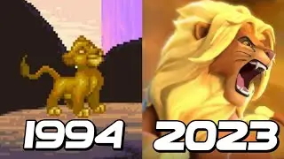 Evolution of The Lion King Games (1994-2023)