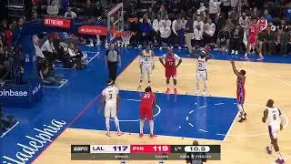 Lakers scored 9 points in final 35 secs. to force OT... 😱😱😱 #basketball #nba #lakers