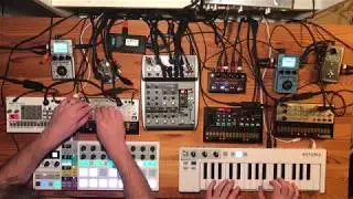 Volca Deep House & Melodic Techno Jam (2018-02-16 Part III)